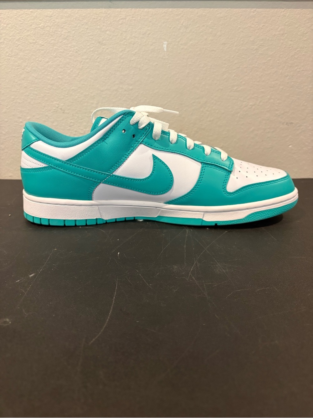 Nike Dunk Low Clear Jade White Teal Mens DV0833-101 New Size 13 - Picture 5 of 10
